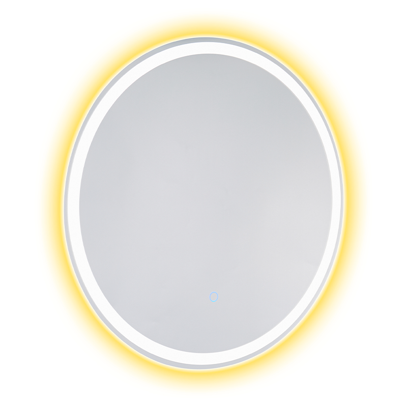 Aluminiumsramme LED Smart dimming Avdugging Bakbelyst baderomsspeil