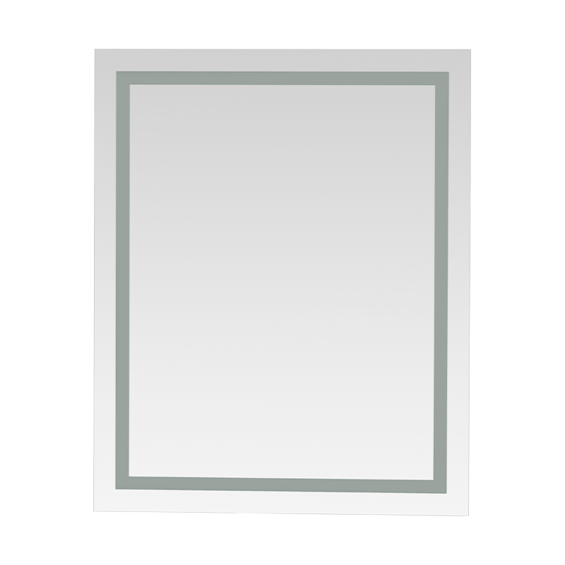 LED Smart dimbar bakgrunnsbelyst baderomsspeil