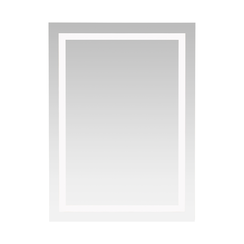 Aluminiumsramme LED Smart dimming Avdugging Bakbelyst baderomsspeil