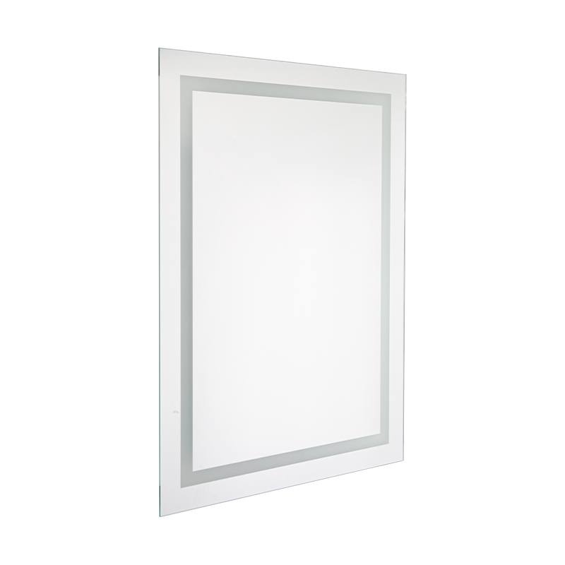 Aluminiumsramme LED Smart dimming Avdugging Bakbelyst baderomsspeil