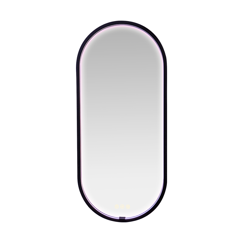 LED Smart dimming Avdugging frostet opplyst baderomsspeil