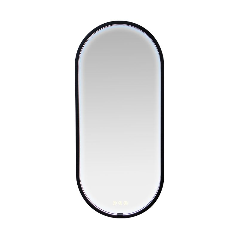 LED Smart dimming Avdugging frostet opplyst baderomsspeil