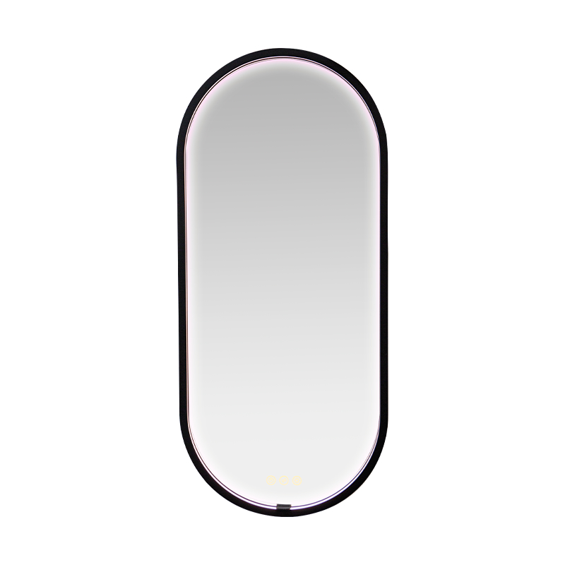 LED Smart dimming Avdugging frostet opplyst baderomsspeil