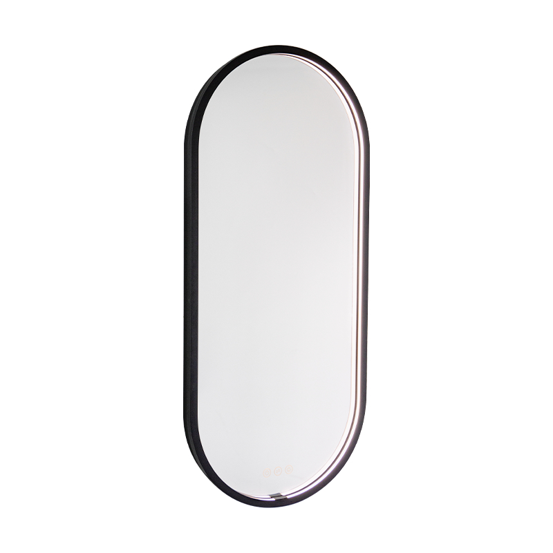 LED Smart dimming Avdugging frostet opplyst baderomsspeil