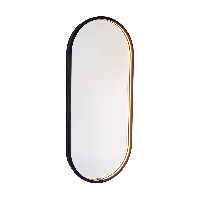 LED Smart dimming Avdugging frostet opplyst baderomsspeil