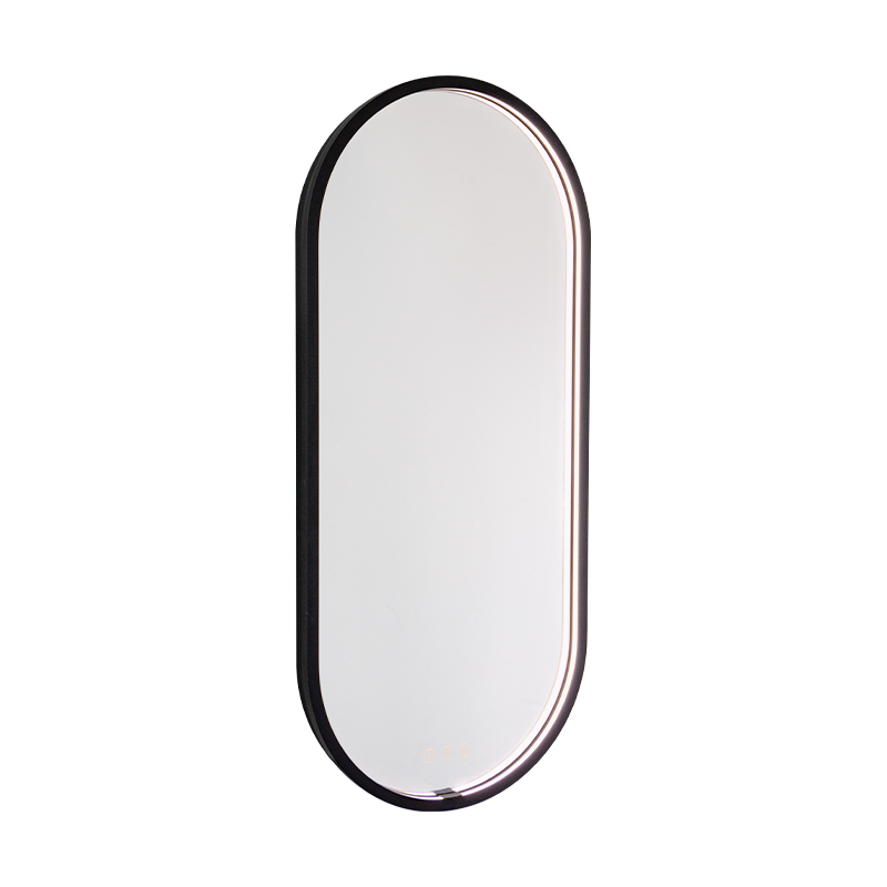 LED Smart dimming Avdugging frostet opplyst baderomsspeil