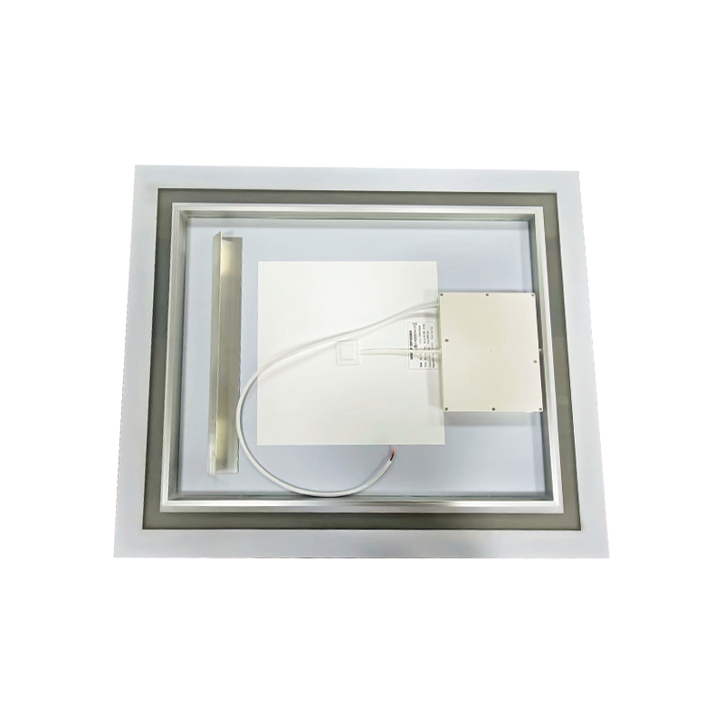 Aluminiumsramme LED Smart dimming Avdugging Bakbelyst baderomsspeil